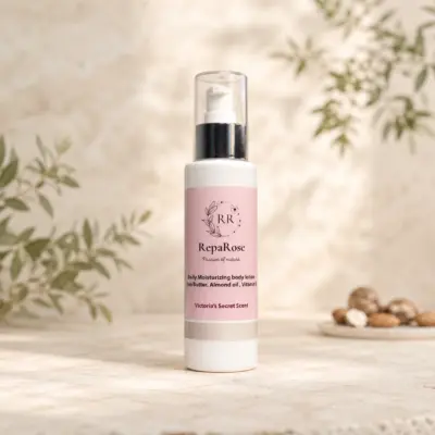 Daily Moisturizing Body Lotion with Shea Butter, Almond Oil & Vitamin E