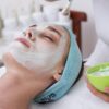 A relaxing facial treatment