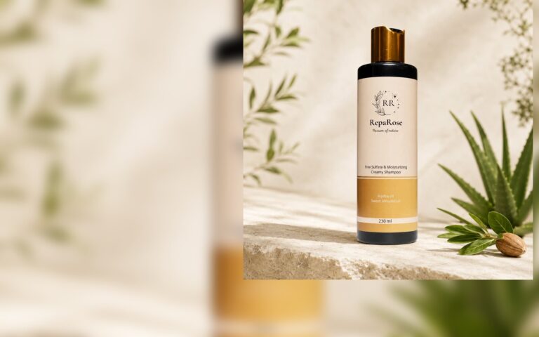 RepaRose sulphate-free creamy shampoo
